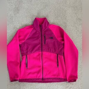 The North Face Bright Pink Fleece Jacket